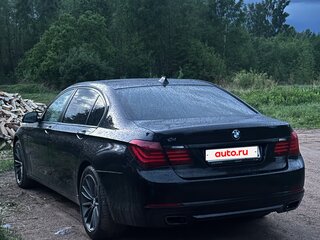 2012 BMW 7 серии Long 750Li xDrive V (F01/F02/F04) Рестайлинг, чёрный, 2200000 рублей, вид 3