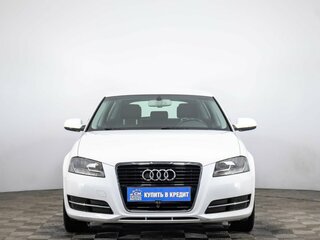 2013 Audi A3 II (8P) Рестайлинг 2, белый, 1299000 рублей, вид 2