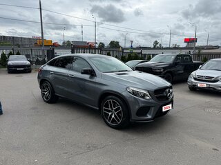 2017 Mercedes-Benz GLE Coupe 400 I (C292), серый, 3299000 рублей, вид 3