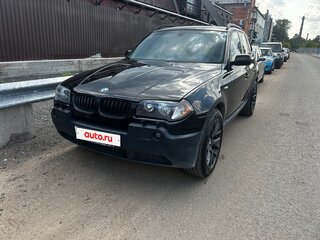 2004 BMW X3 30i I (E83), чёрный, 1200000 рублей, вид 2