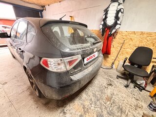 2008 Subaru Impreza III, серый, 490000 рублей, вид 4