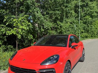 2019 Porsche Cayenne Coupé III, оранжевый, 5950000 рублей, вид 3