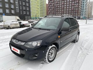 2013 Lada (ВАЗ) Kalina II, чёрный, 520000 рублей, вид 1