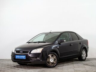 2007 Ford Focus II, чёрный, 369000 рублей, вид 3