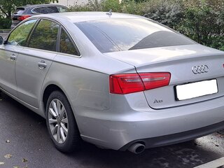 2011 Audi A6 IV (C7), серебристый, 1250000 рублей, вид 4