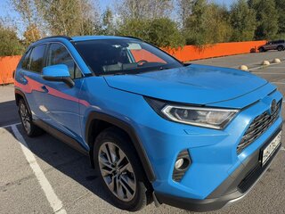 2021 Toyota RAV4 V (XA50), синий, 3100000 рублей, вид 1