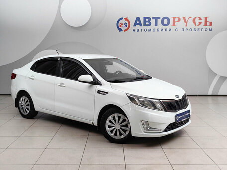 2012 Kia Rio 4-speed III, белый, 688000 рублей, вид 1