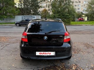 2006 BMW 1 серии 116i I (E81/E82/E87/E88), чёрный, 590000 рублей, вид 3
