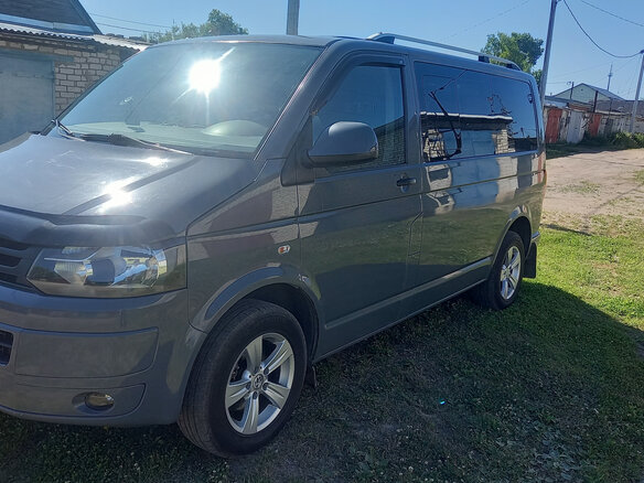 2011 Volkswagen Caravelle T5 Рестайлинг, серый, 1650000 рублей - вид 5