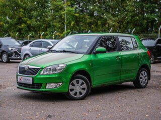 2012 Skoda Fabia II Рестайлинг, зелёный, 620000 рублей, вид 1