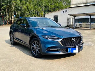 2022 Mazda CX-4 I Рестайлинг, синий, 1590222 рублей, вид 4