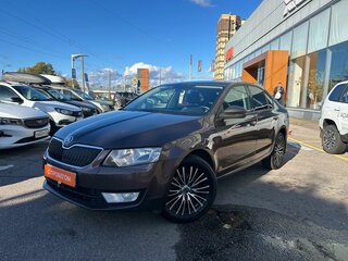 2014 Skoda Octavia III (A7), коричневый, 969000 рублей, вид 1