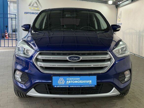 2017 Ford Kuga II Рестайлинг, синий - вид 7