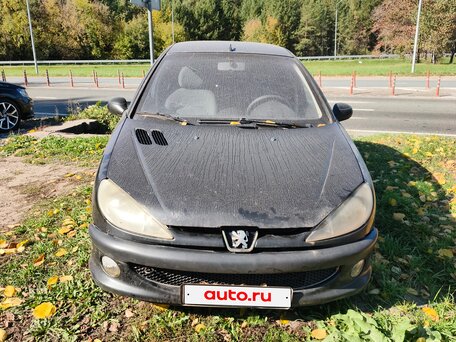 2008 Peugeot 206, чёрный, 260000 рублей, вид 2