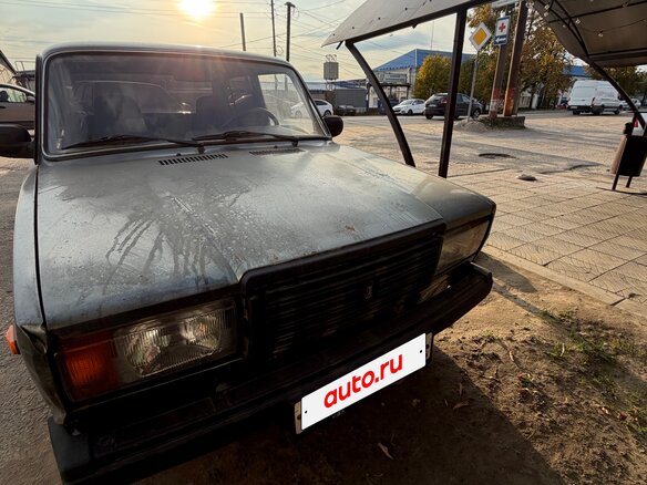 2010 Lada (ВАЗ) 2107, серый, 120000 рублей - вид 1