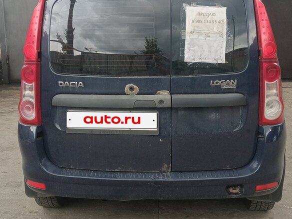 2010 Dacia Logan I, синий, 415000 рублей - вид 3
