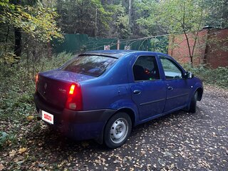 2006 Renault Logan I, синий, 200000 рублей, вид 4