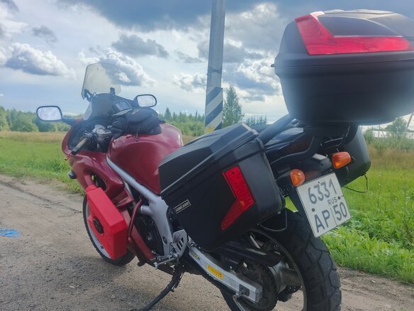 2002 Suzuki SV 650, красный, 350000 рублей - вид 4