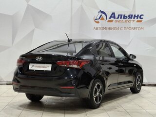 2017 Hyundai Solaris II, чёрный, 1120000 рублей, вид 3