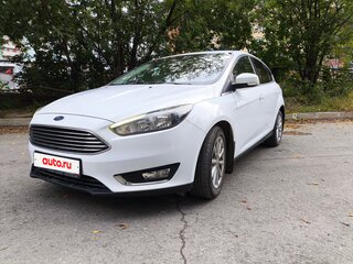 2017 Ford Focus III Рестайлинг, белый, 1250000 рублей, вид 1