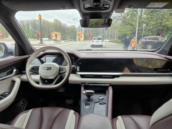 2022 Geely Monjaro (Xingyue L) I, серый, 2850000 рублей - вид 20