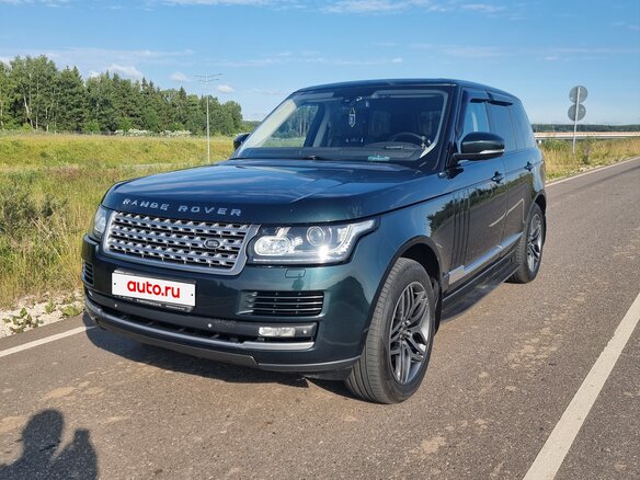 2013 Land Rover Range Rover IV, зелёный, 3150000 рублей