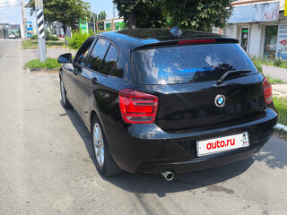 2011 BMW 1 серии 116i II (F20/F21), чёрный, 1100000 рублей, вид 2