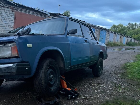 2005 Lada (ВАЗ) 2107, синий - вид 5