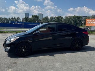 2016 Hyundai Solaris I Рестайлинг, чёрный, 800000 рублей, вид 5