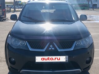 2008 Mitsubishi Outlander II, чёрный, 800000 рублей, вид 3