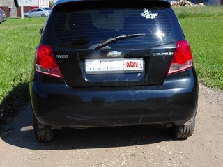 2007 Chevrolet Aveo I, чёрный, 300000 рублей, вид 4