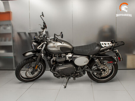 2021 Triumph Scrambler, чёрный, 960710 рублей, вид 5