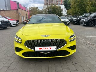 2021 Genesis G70 I Рестайлинг, жёлтый, 2230000 рублей, вид 1
