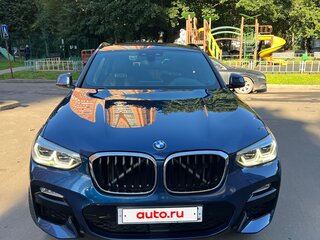 2018 BMW X4 20d II (G02), синий, 4300000 рублей, вид 3