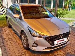 2020 Hyundai Solaris II Рестайлинг, серый, 1610000 рублей, вид 5