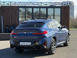 2022 BMW X4 20i II (G02) Рестайлинг, синий, 6200000 рублей, вид 5