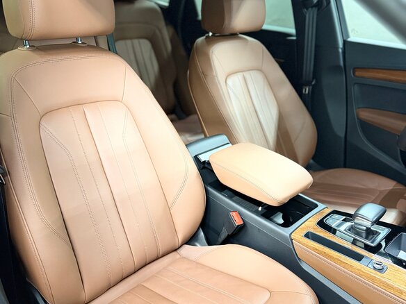 2021 Audi Q5 45 TFSI II (FY) Рестайлинг, синий, 3690000 рублей - вид 9