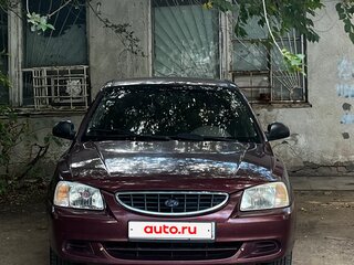 2008 Hyundai Accent ТагАЗ II, красный, 399969 рублей, вид 2