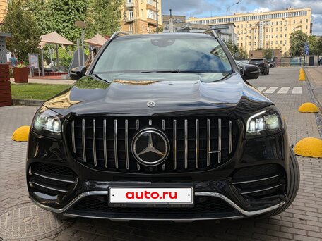 2020 Mercedes-Benz GLS 400 d II (X167), чёрный, 7950000 рублей, вид 3