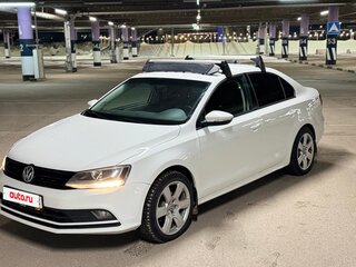 2016 Volkswagen Jetta VI Рестайлинг, белый, 1250000 рублей, вид 1