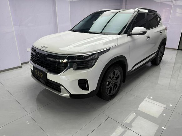 2023 Kia Seltos I Рестайлинг, белый