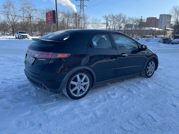 2007 Honda Civic VIII, чёрный, 450000 рублей - вид 5