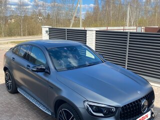 2020 Mercedes-Benz GLC Coupe AMG 43 AMG I (C253) Рестайлинг, серый, 3900000 рублей, вид 3