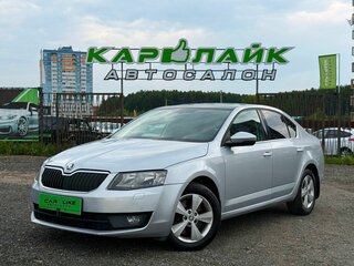 2014 Skoda Octavia III (A7), серебристый, 1199000 рублей, вид 2