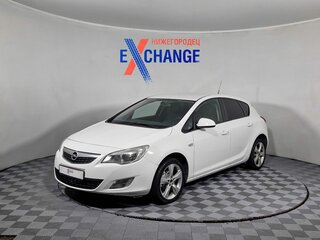 2011 Opel Astra J, белый, 518000 рублей, вид 1