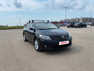2010 Toyota Corolla X (E140, E150) Рестайлинг, чёрный, 792000 рублей, вид 5