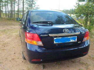 2010 Toyota Allion II Рестайлинг, синий, 930000 рублей, вид 4