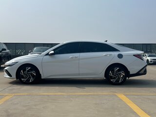 2023 Hyundai Elantra N Line VII (CN7) Рестайлинг, белый, 1971000 рублей, вид 2