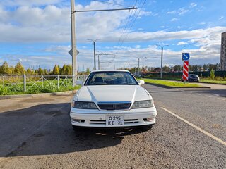 2000 Toyota Mark II VIII (X100), белый, 595000 рублей, вид 2