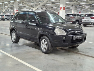 2006 Hyundai Tucson I, чёрный, 600000 рублей, вид 3